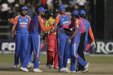 Ind Vs Zim भारत ने जिम्बाब्वे पर जीत दर्ज कर हासिल की बड़ी उपलब्धि