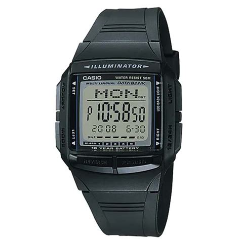 Reloj Casio Db Av Data Bank Illuminator Digital Vintage Unestilo