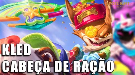 Kled Cabeça de Ração Skin Spotlight COMPLETO YouTube