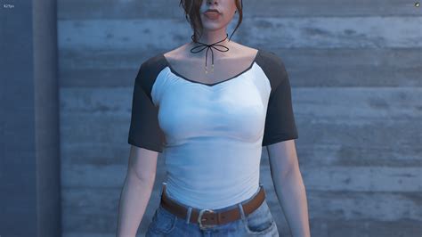 Simple Top For Mp Female Textures Sp Fivem Gta5