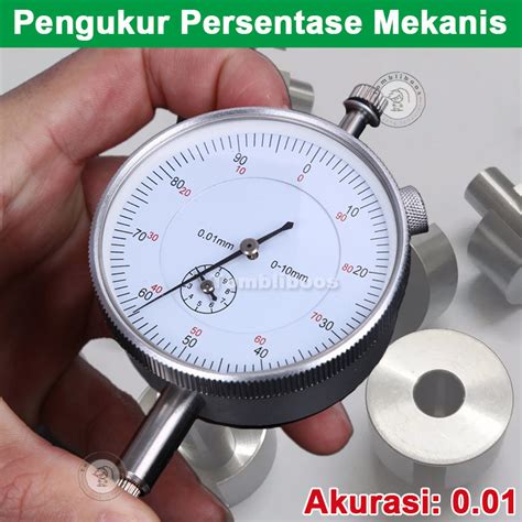 Jual 0 01 Presisi Dial Indicator Dial Gauge Dial Jarum 0 10mm Kuping