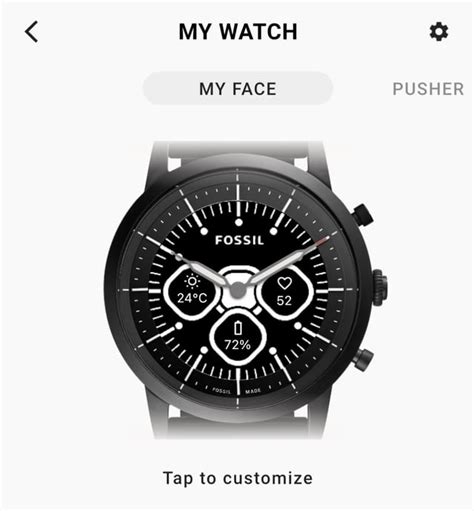 My New Watch Face Rfossilhybrids