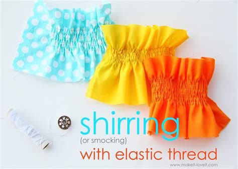 Sewing Tips How To Do Shirring Smocking With Elastic Thread Machine