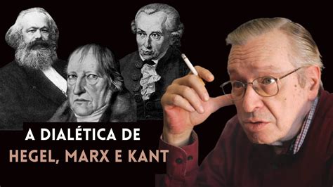 A DialÉtica De Hegel Marx E Kant Olavo De Carvalho Youtube