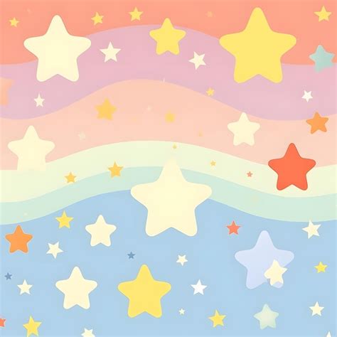 Premium AI Image | pastel star background star backdrop stars wallpaper