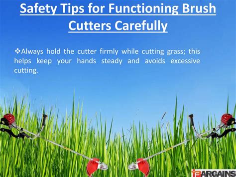 Ppt Before Using A Brush Cutter You Need To Know Some Safety Tip Powerpoint Presentation Id