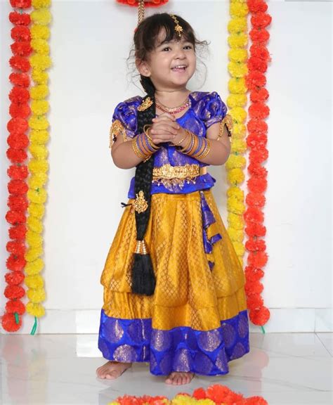 Aavya Kaushik “today I M Wearing Andhra Pradeshs Traditional Dress