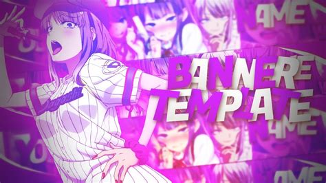 Speed Art Banner Anime Template Download Youtube