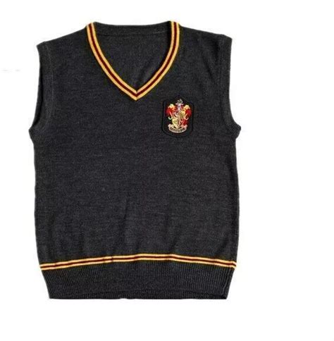 Au Harry Potter Gryffindor Slytherin Ravenclaw Hufflepuff V Neck Vest