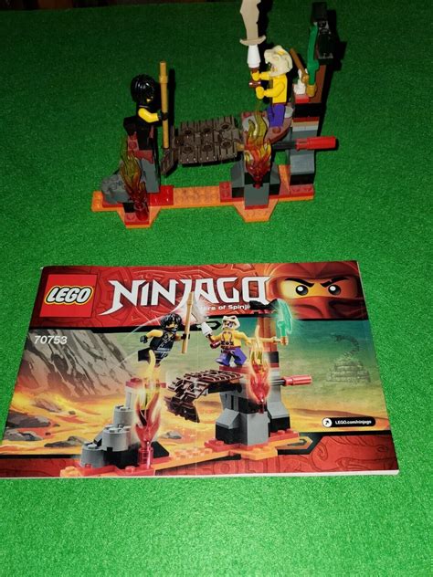 Lego 70753 Lava Falls Ninjago 100 Complete Set W Instruction Manual No