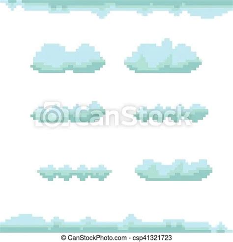 The Best 25 Pixel Art Clouds Background Winartbox