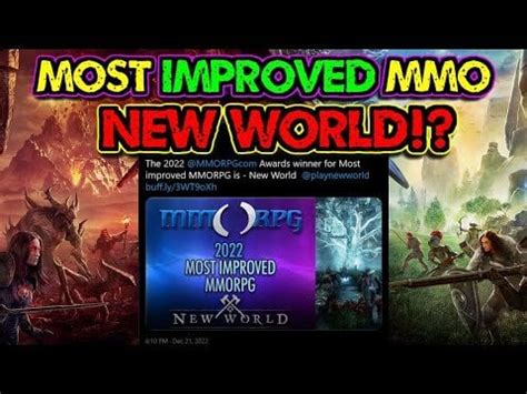 New World Wins Most Improved MMO 2022 - Agree? : r/newworldgame