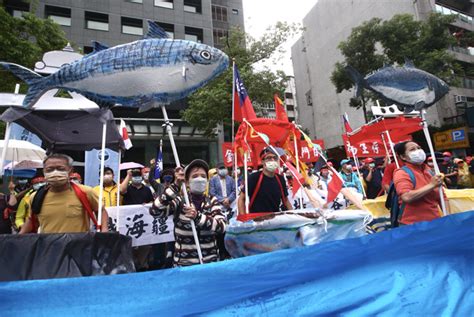 保釣10周年 保釣人士「抗日」 痛批蔡政府軟弱 政治 中時