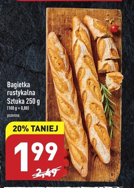 Bagietka 20 TANIEJ Promocja Aldi Ding Pl