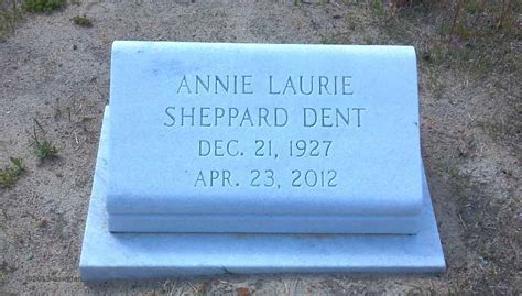 Annie Laurie Sheppard Dent 1927 2012 Homenaje De Find A Grave