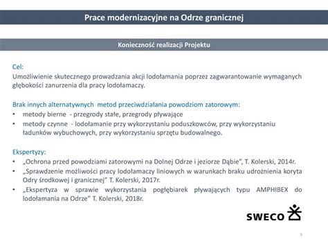 Projekt Ochrony Przeciwpowodziowej W Dorzeczu Odry I Wis Y Ppt Pobierz