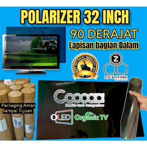 Jual Polarizer L Polarus Tv Led Coocaa Inch Derajat Lapisan