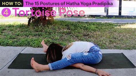 Hatha Yoga Pose 4 Koormasana Or Tortoise Pose Youtube