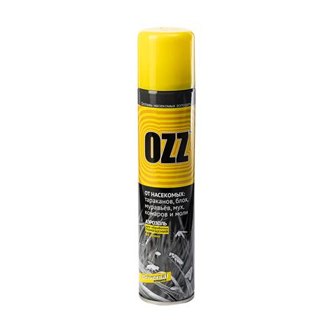 Аэрозольный спрей от насекомых, OZZ, 200 мл - купить в интернет ...