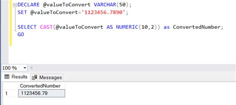 Convert Varchar To Numeric In Sql Server Printable Online