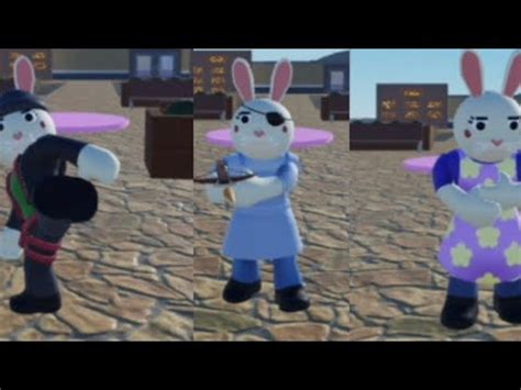 How To Get Bunny Decay Bonnet And Brella In Piggy Skins Reanimated