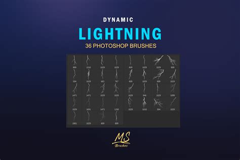 ArtStation - Lightning Photoshop Brushes | Brushes