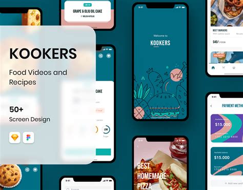 KOOKERS - Food videos, recipes & groceries on Behance