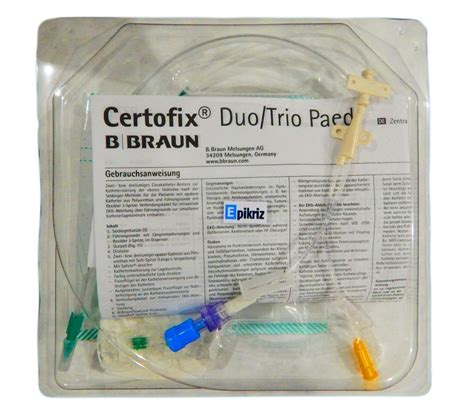 Набор для катетеризации центральных вен Certofix | Цертофикс Дуо S 720 ...