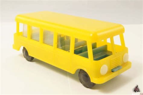 Советская игрушка Автобус, Выпуск СССР 70-80гг, Материал пласмасс