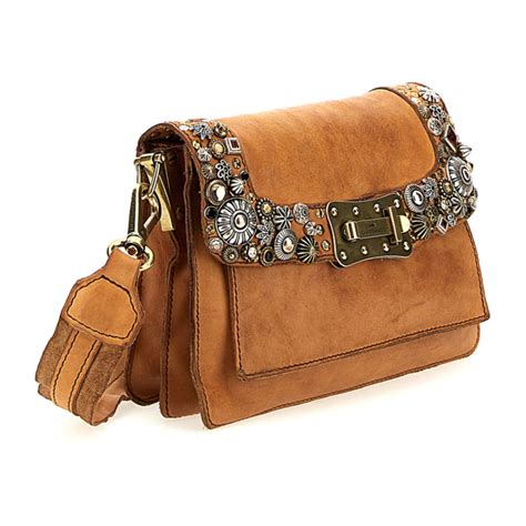 Crossbody Bag Diamante Beige Campomaggi