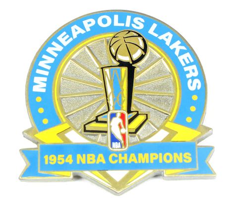 Minneapolis Lakers 1954 NBA Champions Pin - Limited 1,000