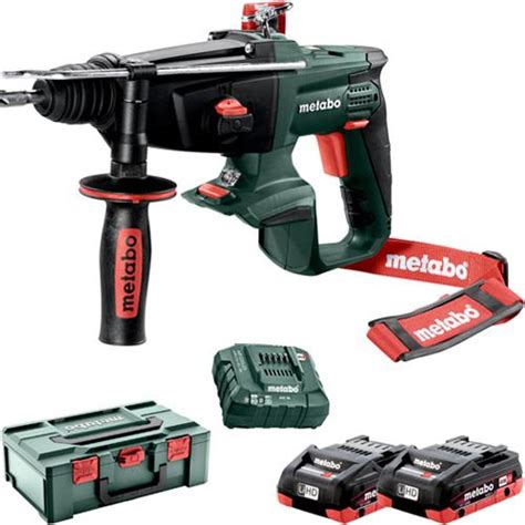 Metabo Kh Ltx Bl Sds Plus Cordless Hammer Drill Combo V