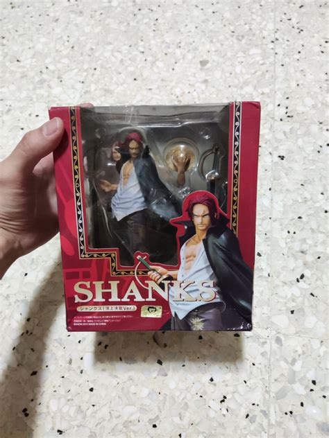 Gold Toei One Piece Figuarts Zero Red Haired Pirates Shanks Anime