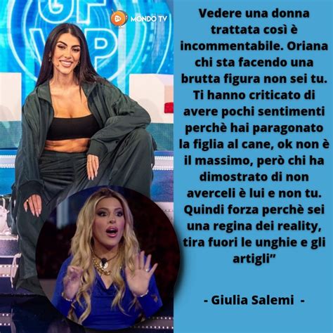 Mondotv On Twitter Giuliasalemi Prende Le Difese Di