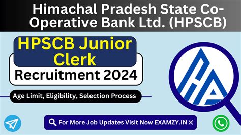 HPSCB Junior Clerk Recruitment 2024 Notification Out For 232 Posts