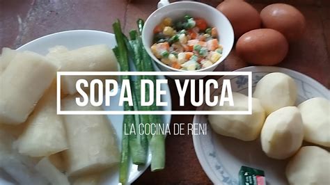 Sopa De Yuca YouTube