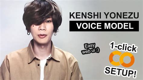 Kenshi Yonezu Ai Voice Model Rvc Click Google Colab Setup Youtube