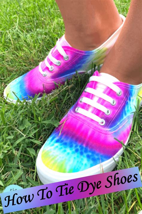 10 DIY Tie Dye Shoes How Do You Make Tie Dye Shoes DIYsCraftsy