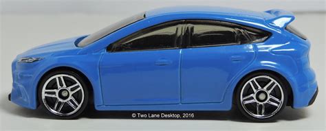 Hot Wheels 2009 And 2016 Ford Focus RS