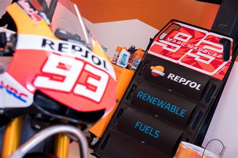 Marc Marquez Tests Repsol Renewable Fuel For First Time Inside