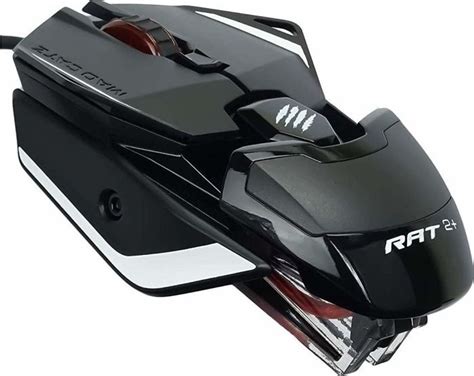 MadCatz R.A.T. 2+ Optical Gaming Mouse - Black | MR02MCINBL000-0 Buy ...