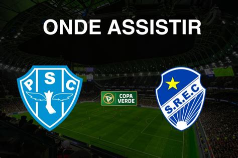 Onde Assistir Paysandu X São Raimundo