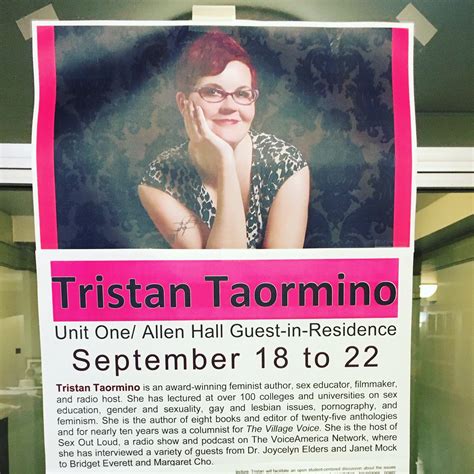 TW Pornstars Tristan Taormino Twitter These Posters Are Everywhere