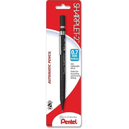 Amazon Pentel Sharplet 2 Automatic Pencil 0 7mm 1 Pack A127BP