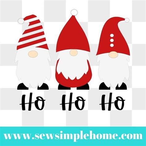 Christmas Santa Gnome Svg Cut File Cricut Christmas Etsy