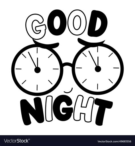 Night time Royalty Free Vector Image - VectorStock