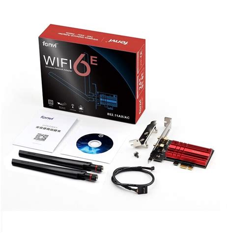 PCIe Intel Wifi 6E AX210 AX210NGW 802.11AX PCI Tarjeta Adaptador e Wifi ...
