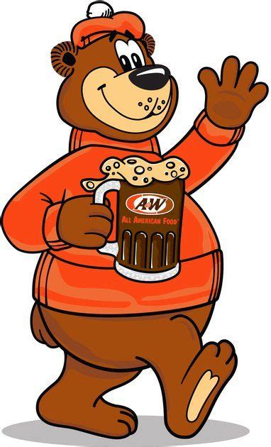 The Great Root Bear From Aandw Mascot Pinterest