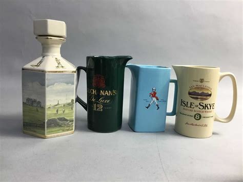 Lot 430 A Lot Of Fifteen Whisky Water Jugs