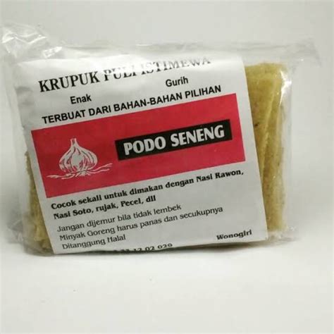 Jual Krupuk Puli Istimewa Karak Krupuk Gendar Shopee Indonesia